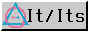 It/Its badge